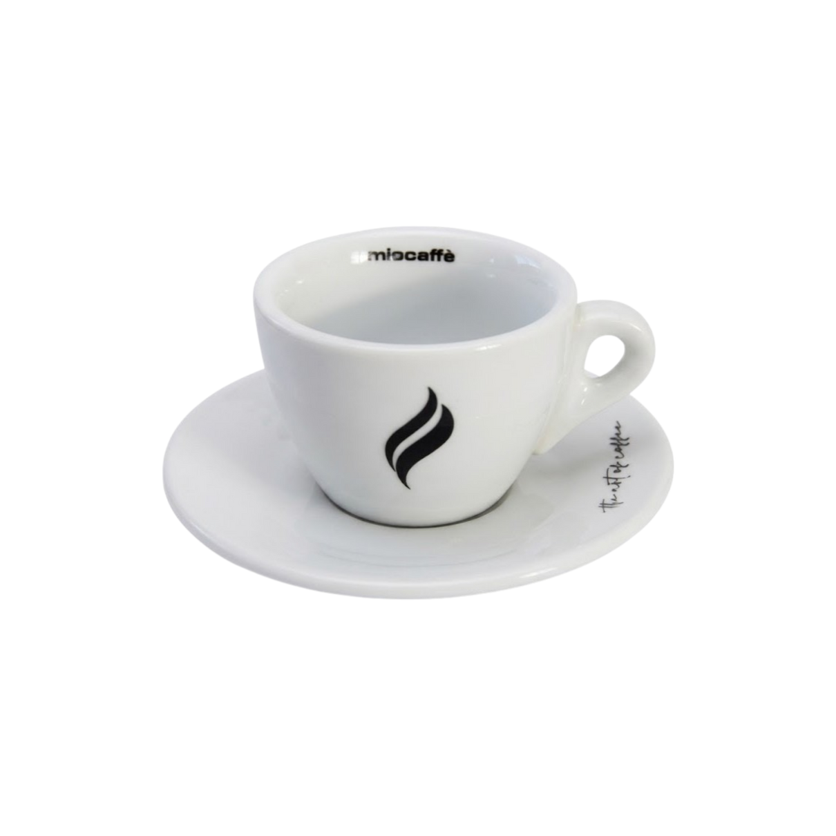 Set di 6 Tazze Cappuccino Miocaffè bianche