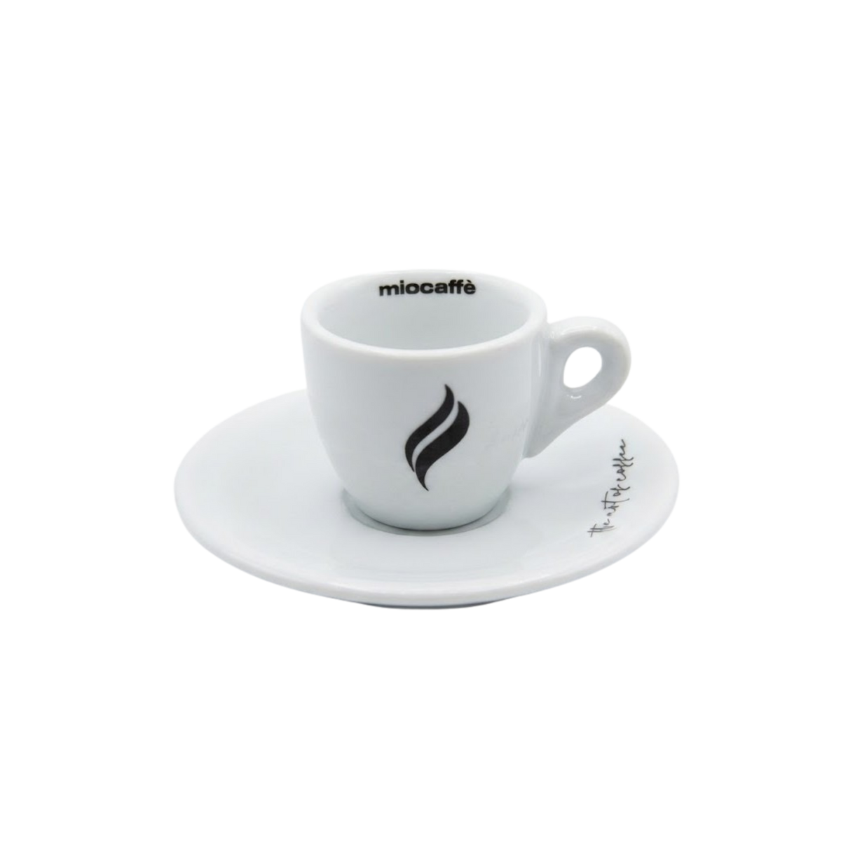 Set di 6 tazzine Miocaffè bianche